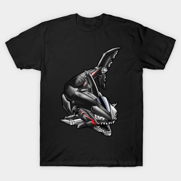 Yamaha YZF R3 Shark T-Shirt by MOTORIND